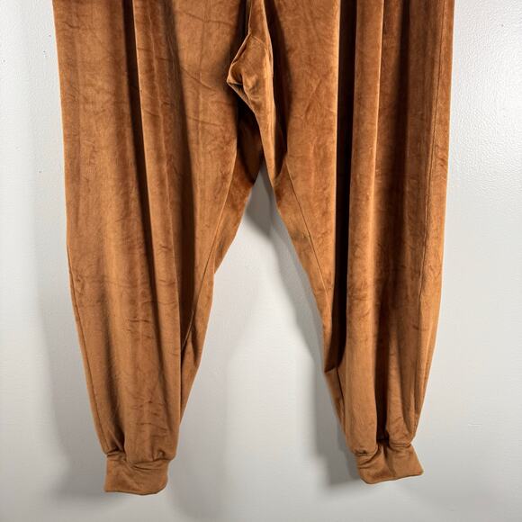 SKIMS Women's Brown High Rise Stretch Comfy Pull On Jogger Pant Plus Size 4X - Picture 3 of 8